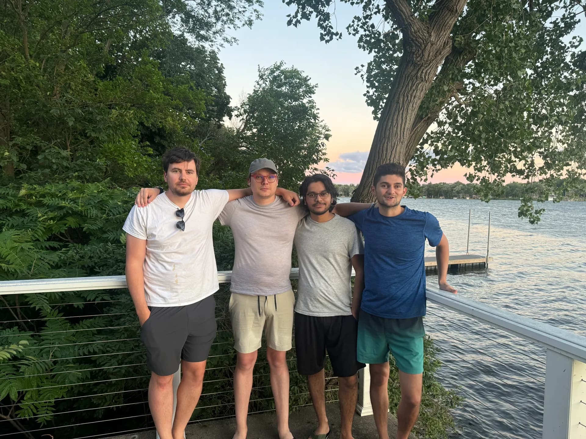 Mike, Damion, Tushar, and Grant